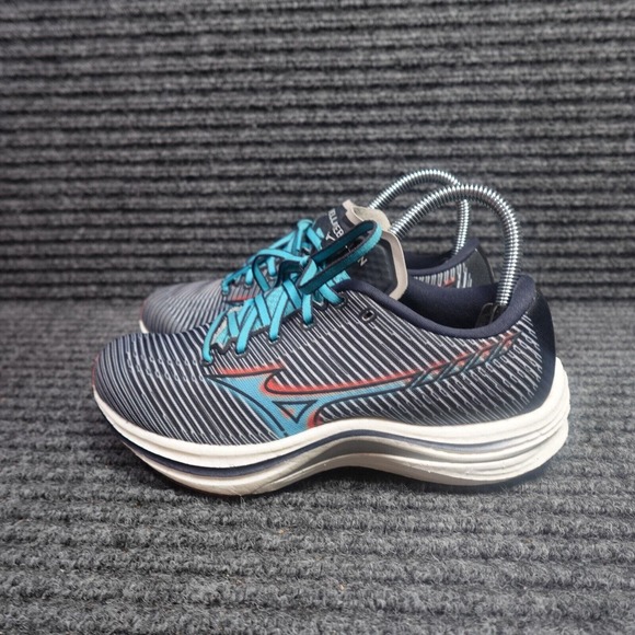 Mizuno Shoes Womens 6 Wave Rebellion Foam Outdoor Running 411334.53SC - Picture 5 of 15